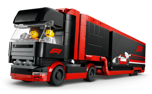 Lego City F1 Truck with RB20 & AMR24 F1 Cars 60445