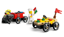 Load image into Gallery viewer, Lego City Pizza vs Fire Truck Race Car Pack 60458
