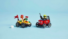 Load image into Gallery viewer, Lego City Pizza vs Fire Truck Race Car Pack 60458
