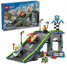 Load image into Gallery viewer, Lego City No Limits Race Car Ramp Track 60460
