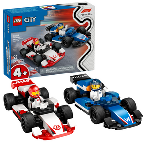 Lego City F1 Williams Racing & Haas F1 Race Cars 60464