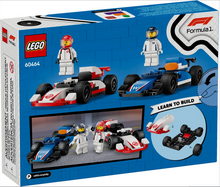 Load image into Gallery viewer, Lego City F1 Williams Racing &amp; Haas F1 Race Cars 60464
