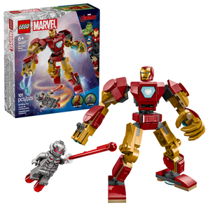 Lego Marvel Iron Man Mech vs Ultron 76307