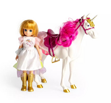 Load image into Gallery viewer, Lottie Unicorn Dress Up Doll &amp; Set
