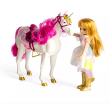 Load image into Gallery viewer, Lottie Unicorn Dress Up Doll &amp; Set
