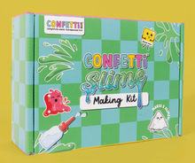 Load image into Gallery viewer, Confetti Blue Slime Making Kit
