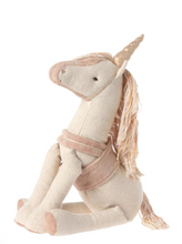 Load image into Gallery viewer, Maileg Unicorn Soft Toy with Harness &amp; Lead
