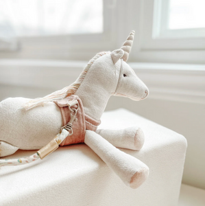 Maileg Unicorn Soft Toy with Harness & Lead