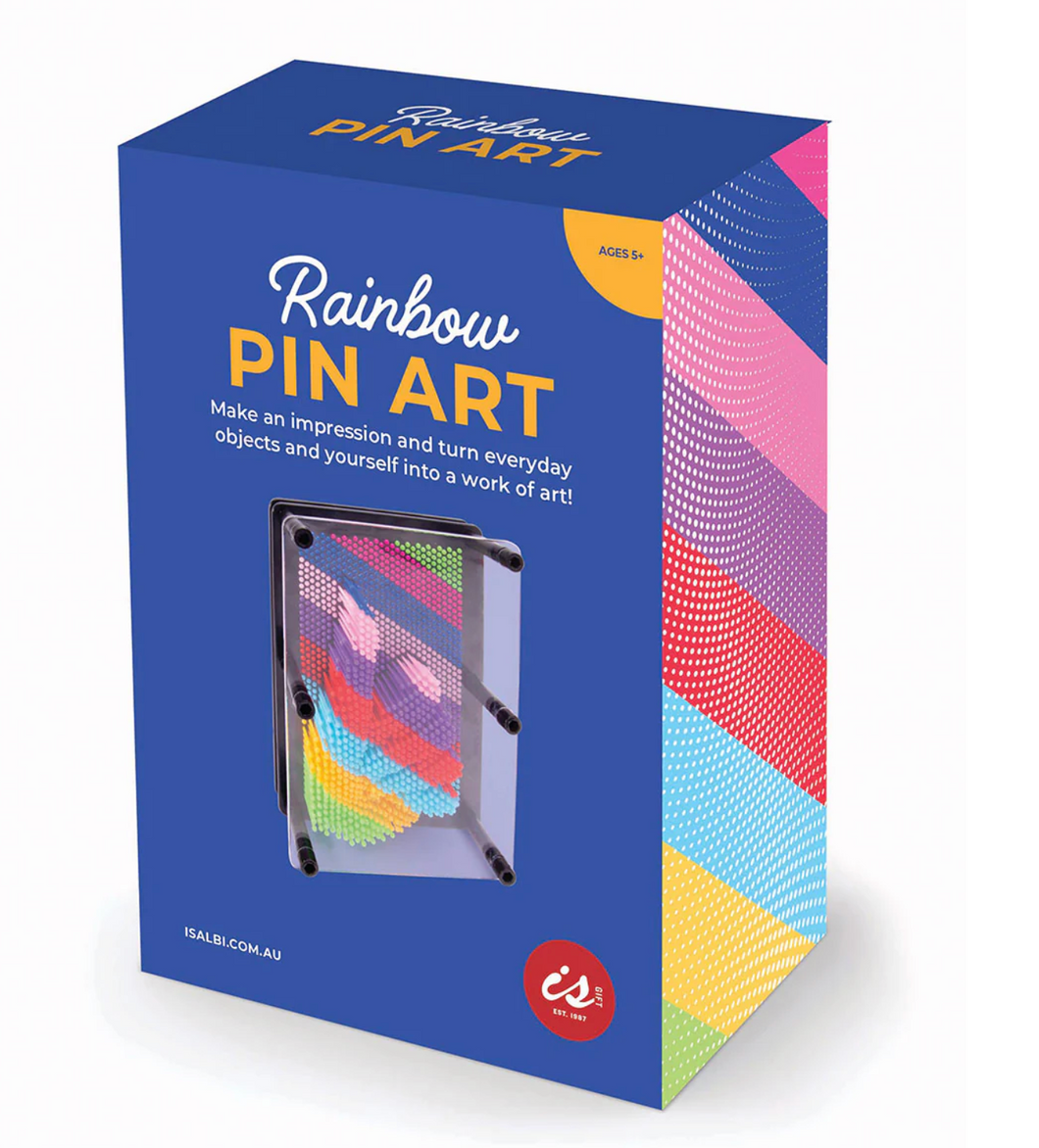 Rainbow Pin Art