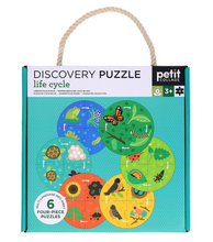 Load image into Gallery viewer, Petite Collage - Discovery Puzzle - Life Cycle
