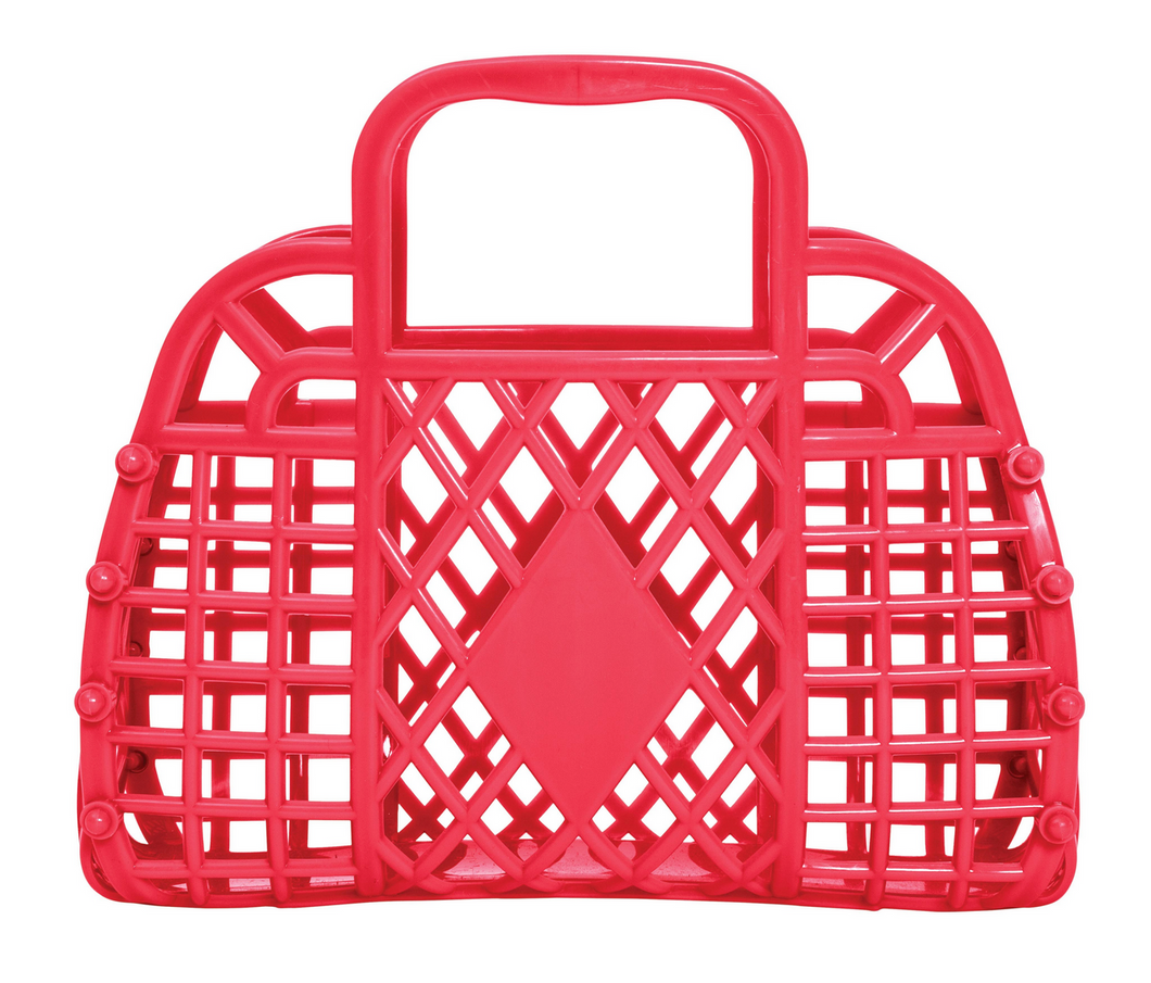 Sun Jellies Retro Basket Coral Mini