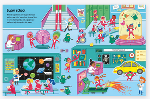 Usborne First Sticker Book Superheroes