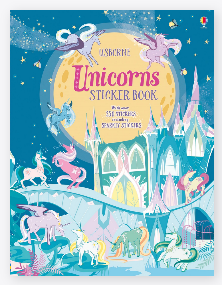 Usborne Sticker Book Unicorns