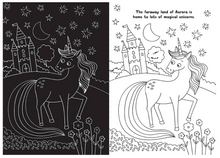 Load image into Gallery viewer, Rainbow Unicorns Scratch Book
