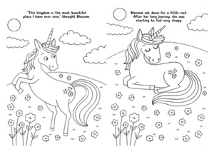 Rainbow Unicorns Scratch Book