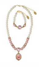 Load image into Gallery viewer, Pink Poppy Claris Magnificent Mess Necklace &amp; Bracelet Set
