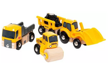 Load image into Gallery viewer, BRIO Construction Vehicles 5 pieces 33658
