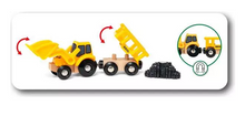 Load image into Gallery viewer, BRIO Construction Vehicles 5 pieces 33658
