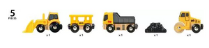 BRIO Construction Vehicles 5 pieces 33658