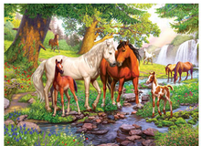 Load image into Gallery viewer, Ravensburger - Horses by The Stream 300 Pieces
