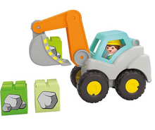 Load image into Gallery viewer, Playmobil Junior Shovel Excavator 71684
