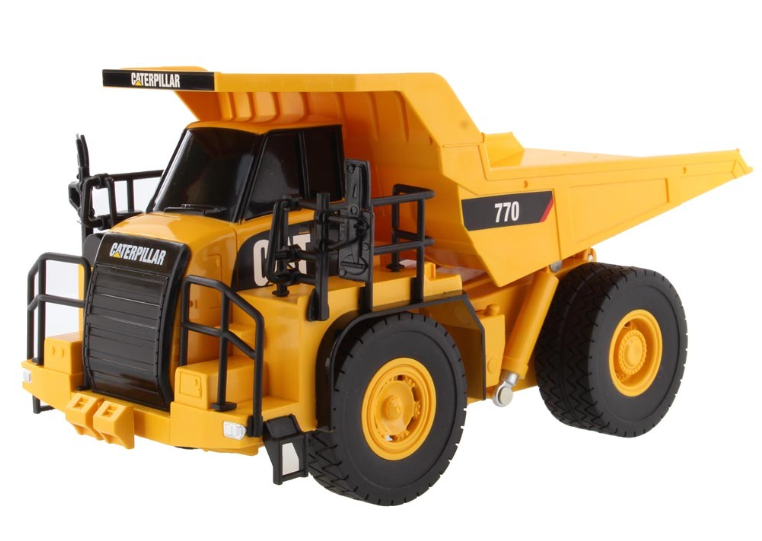 Masters Toy Range Radio Control Mini RC CAT 770 Mining Truck