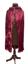 Load image into Gallery viewer, Crushed Velvet Cloak
