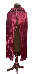 Crushed Velvet Cloak