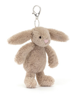 Jellycat Bashful Beige Bunny Bag Charm