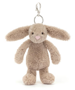 Jellycat Bashful Beige Bunny Bag Charm
