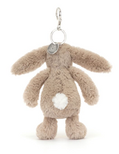 Load image into Gallery viewer, Jellycat Bashful Beige Bunny Bag Charm
