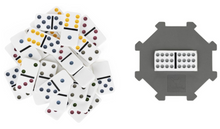 Load image into Gallery viewer, Double 12 Dominoes in Tin
