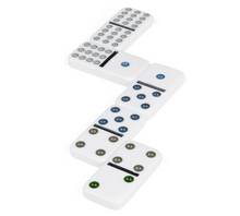 Load image into Gallery viewer, Double 12 Dominoes in Tin
