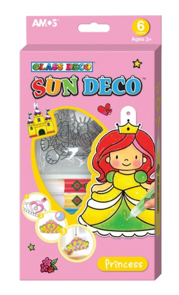 Amos Glass Deco Sun Deco Princess