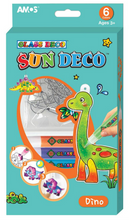 Load image into Gallery viewer, Amos Glass Deco Sun Deco Dinosaur
