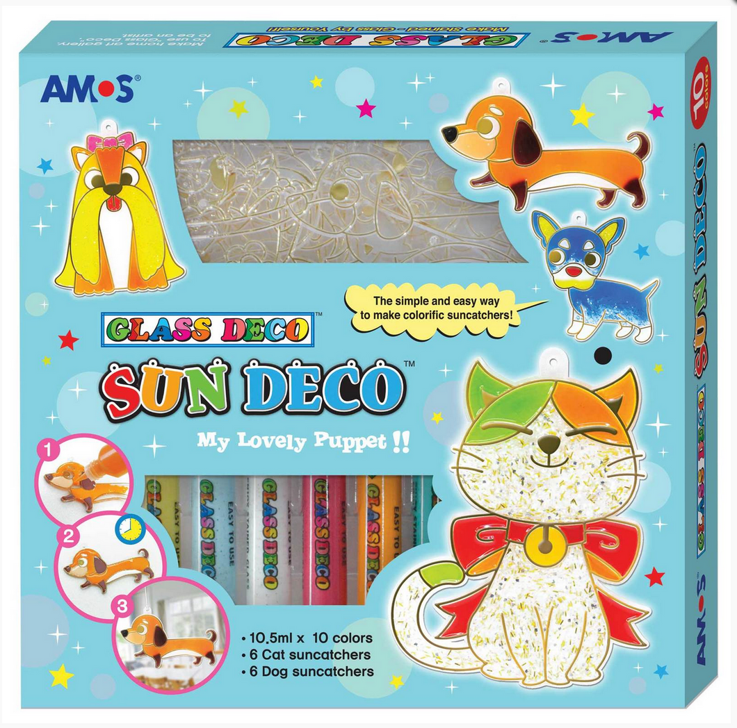 Amos Glass Deco Sun Deco My Lovely Pet Pack