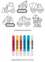 Load image into Gallery viewer, Amos Glass Deco Sun Deco Construction
