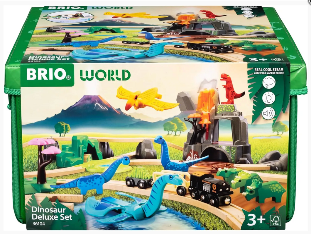 BRIO Dinosaur Deluxe Set 45 Pieces