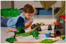 Load image into Gallery viewer, BRIO Dinosaur Deluxe Set 45 Pieces
