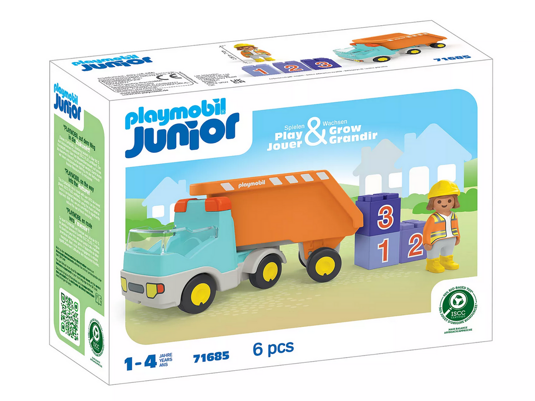 Playmobil Junior Dump Truck 71685
