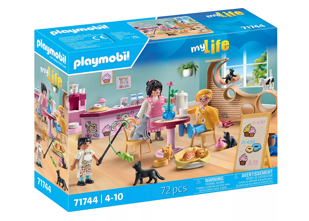 Playmobil Cat cafe 71744