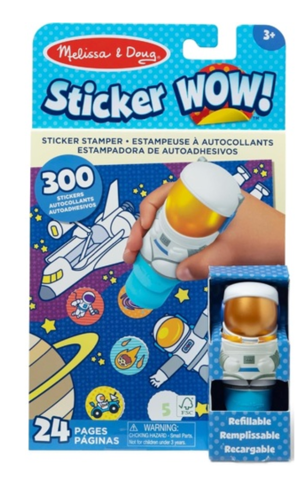 Melissa & Doug On The Go - Sticker WOW! Astronaut
