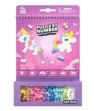 Load image into Gallery viewer, Plus-Plus Puzzle By Numbers Activity Pad Fairy Tale 125pcs
