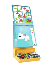 Load image into Gallery viewer, Plus-Plus Puzzle By Numbers Activity Pad Ocean 125pcs
