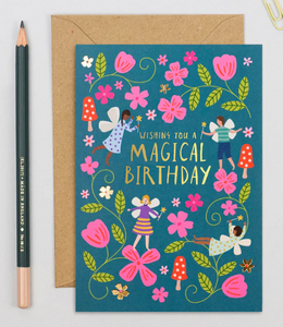 Fairy Garden Birthday Card