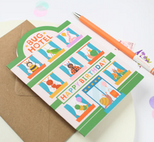 Load image into Gallery viewer, Bug Hotel Birthday Card
