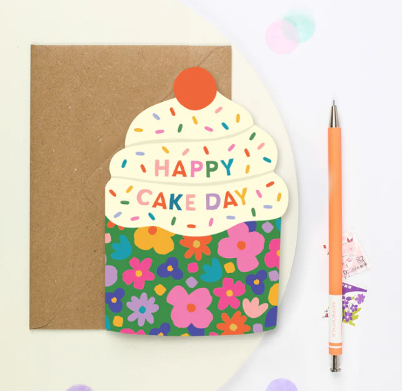 Cupcake Birthday Card