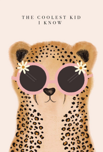 Leopard with Glasses by Duchess Plum