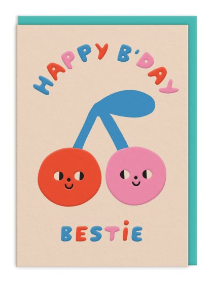 Sweet Cherries Birthday Card - Suzy Ultman