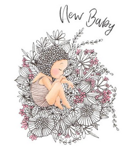 New Baby in Nest by Tania McCartney